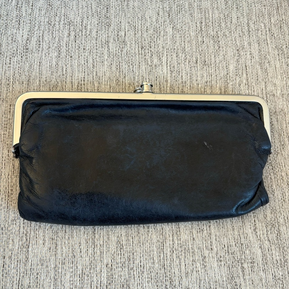 Hobo Leather Black‎ Wallet